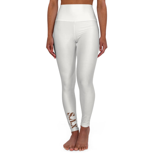 High Waisted Yoga Leggings (AOP)