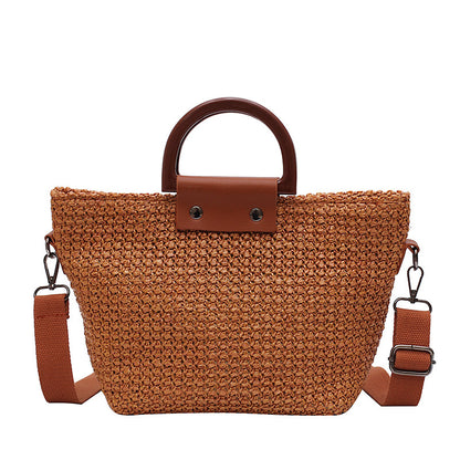 Women's Versatile Crossbody Fashion Personality Woven Bag