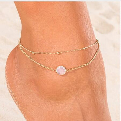 Pineapple Pendant Anklet