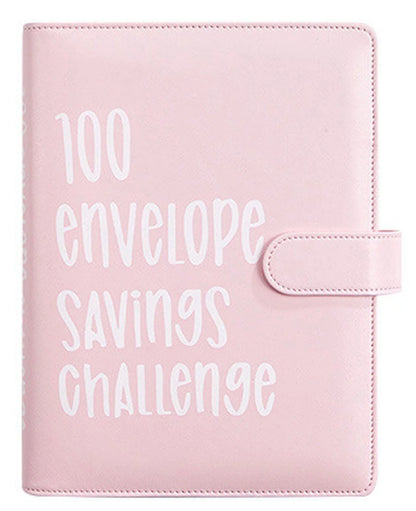 100 Envelopes Money Saving Challenge Planner Book with Envelopes