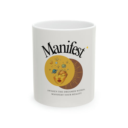 Manifest Ceramic Mug, 11oz