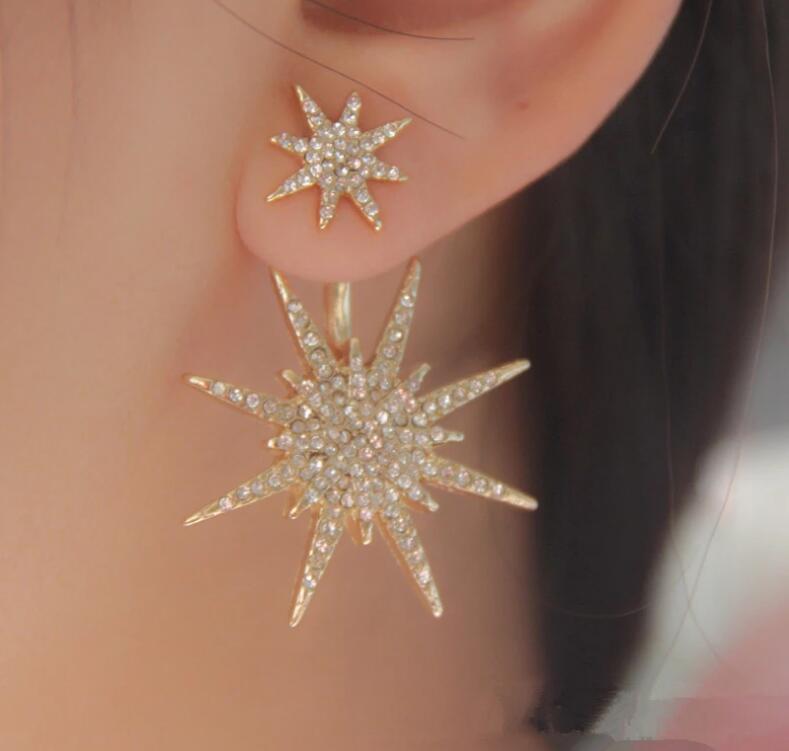 Star stud earrings