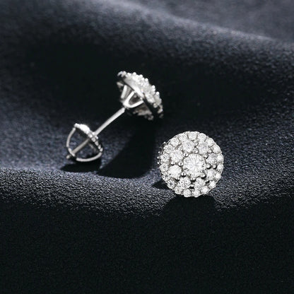 Sterling Silver Sparkling Earring