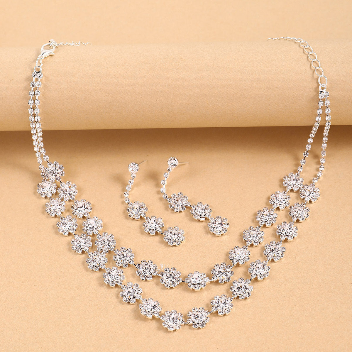 Fashion Style Necklace Earring Set