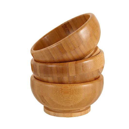 Large Bamboo Mask Bowl