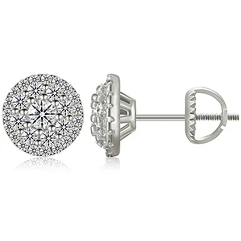 Sterling Silver Sparkling Earring