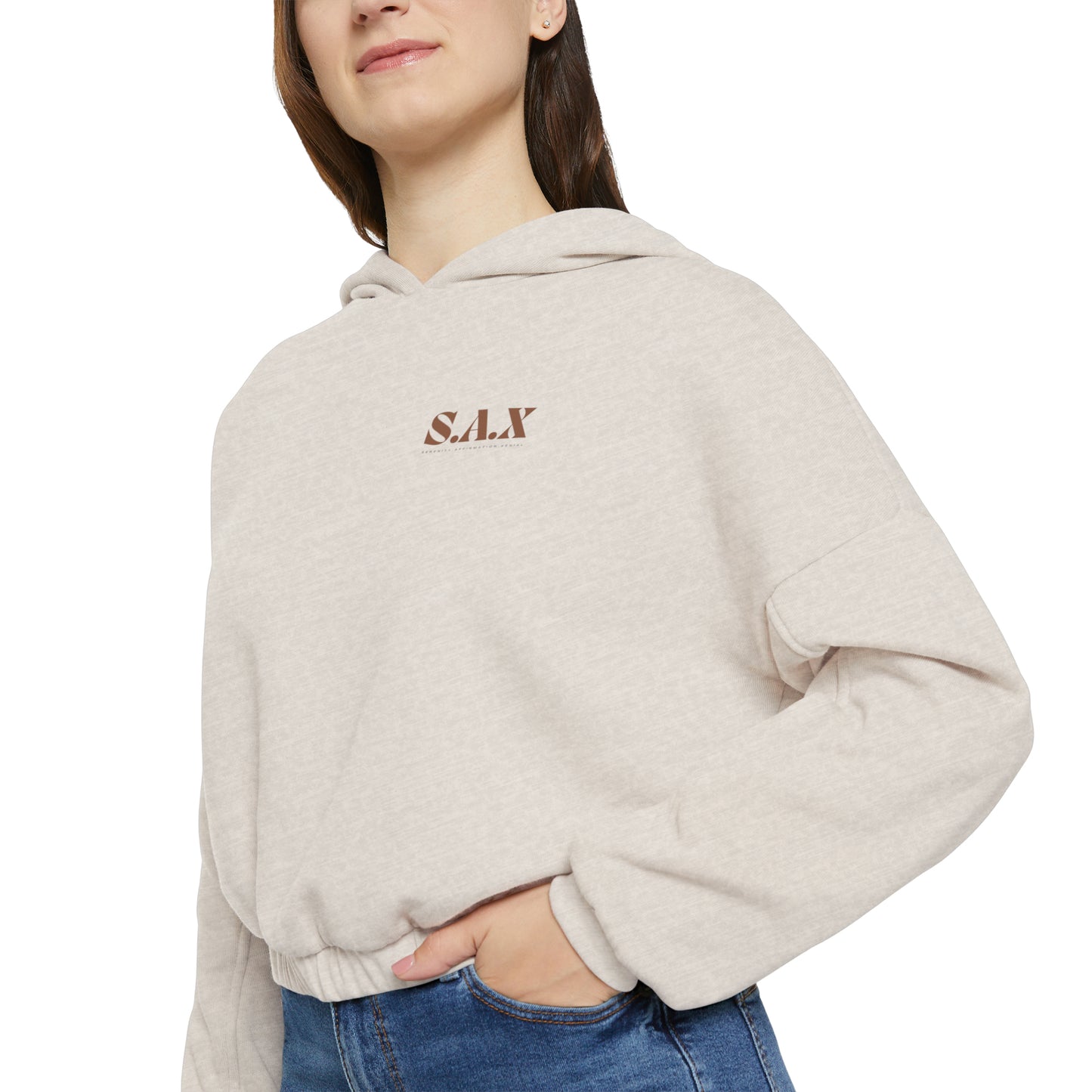 Soulful Women's Cinched Bottom Hoodie