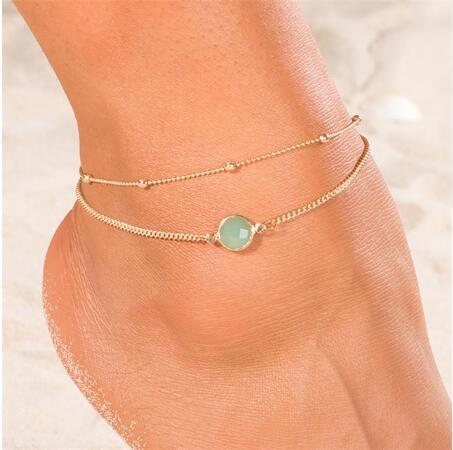 Pineapple Pendant Anklet