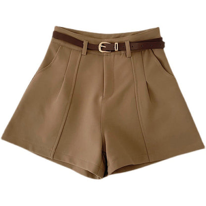 Simple High Waist A- Line Wide Leg Pants