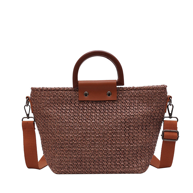 Women's Versatile Crossbody Fashion Personality Woven Bag