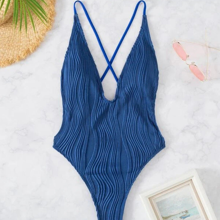 European And American Summer One-piece Swimsuit