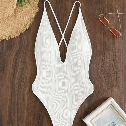 European And American Summer One-piece Swimsuit