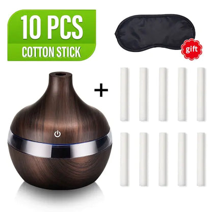 LED Wood Grain Humidifier